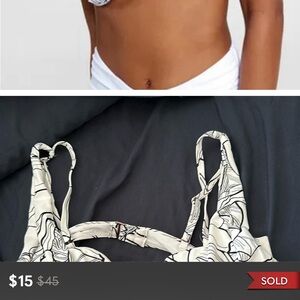 Swim top 38D for bundle!